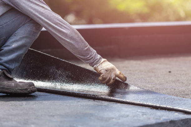 Professional Crawl Space Encapsulation technician working in Sharpsville, PA